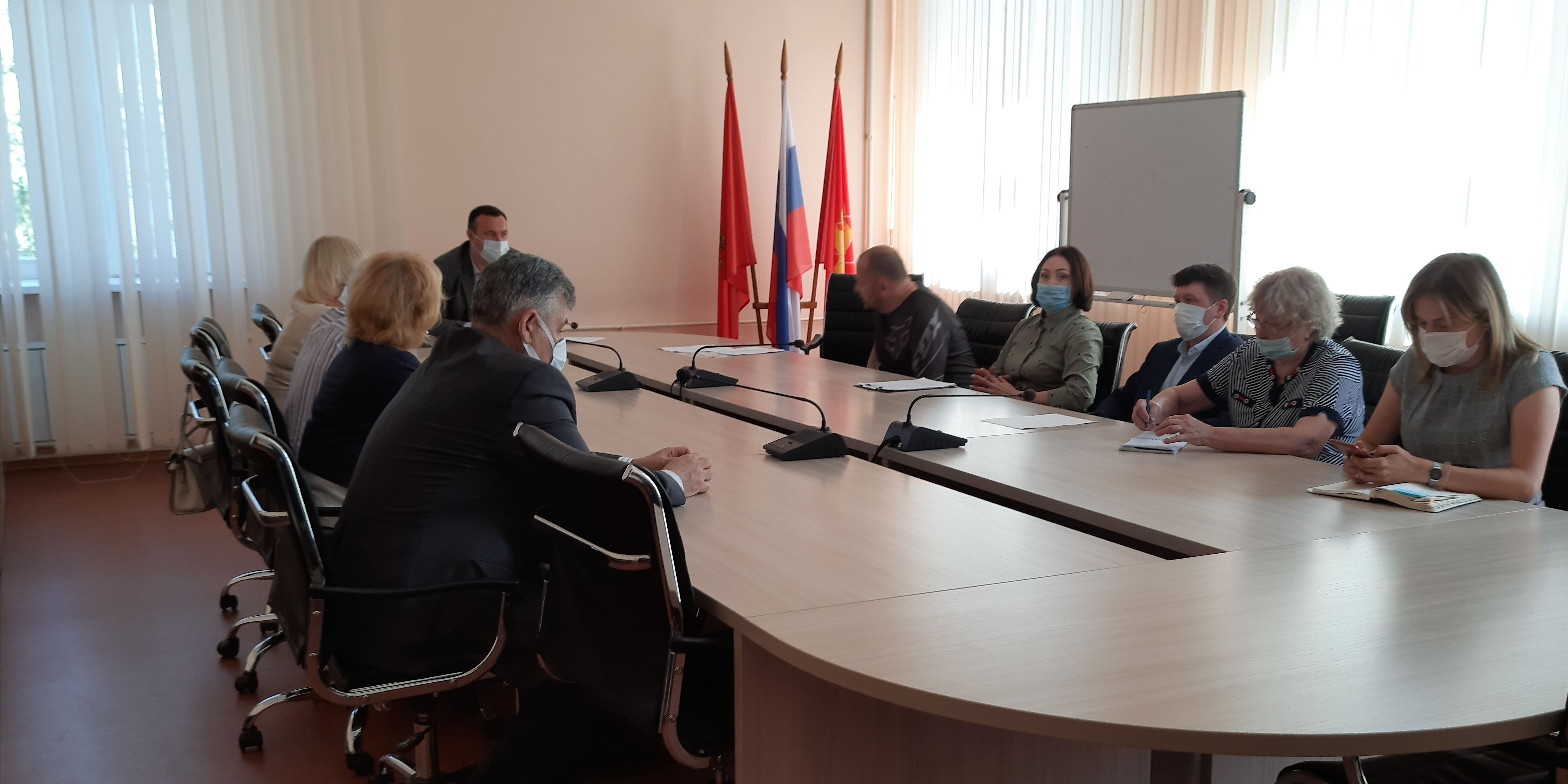 Железногорск. 22.06.2021 Круглый стол в Администрации ЗАТО г. Железногорск 