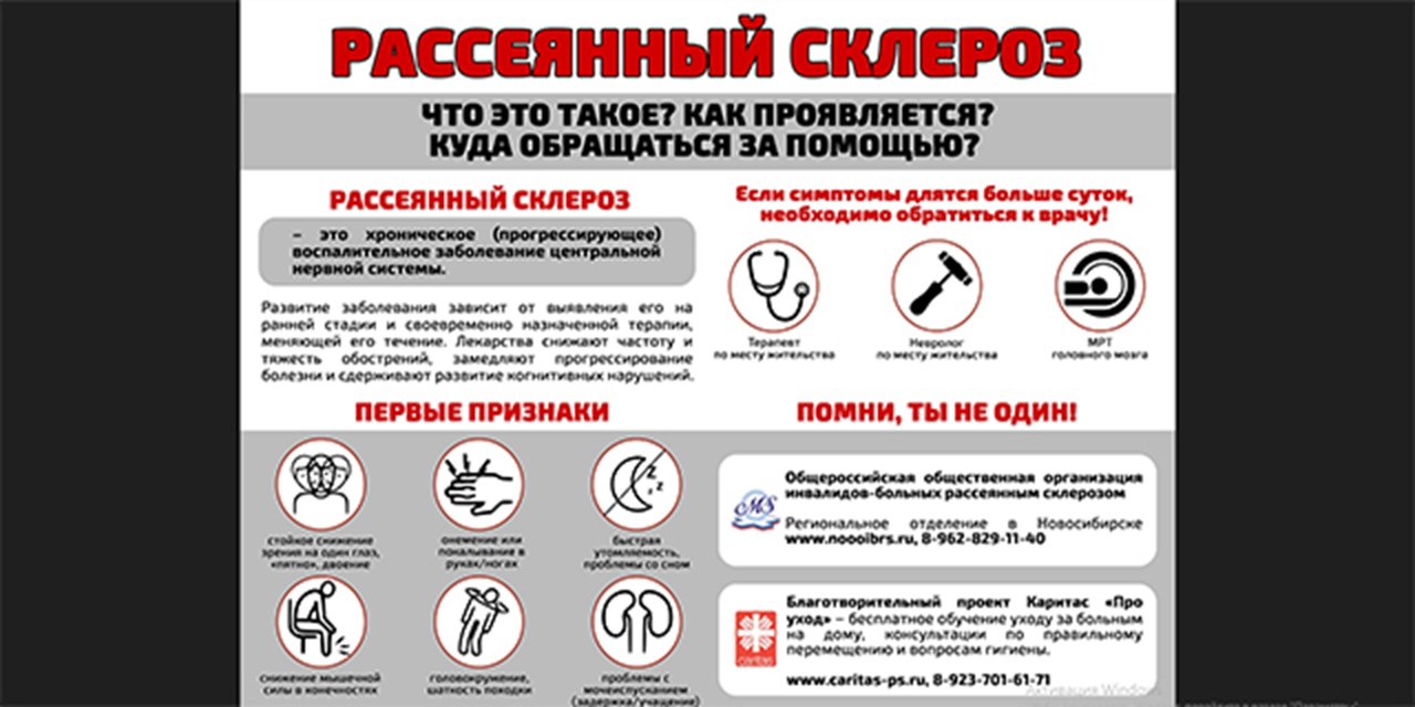 Рассеянный склероз «Начало пути»